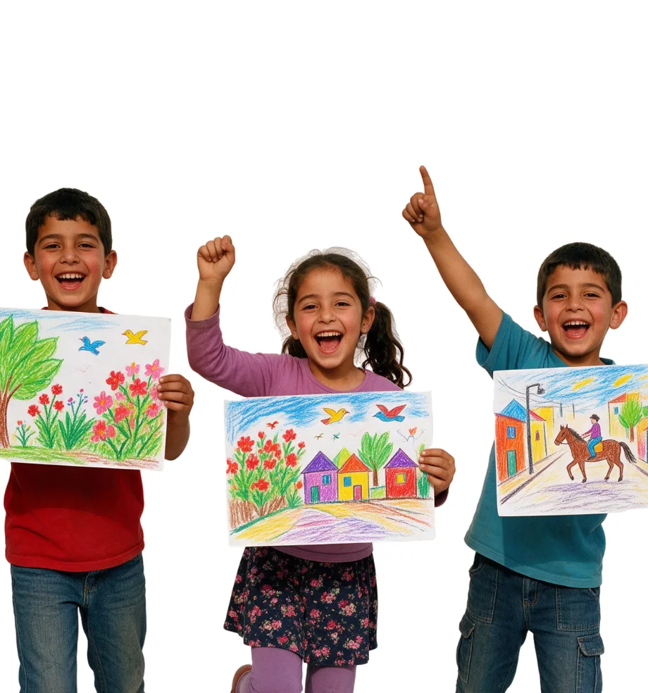 مشروع رسومات الأطفال